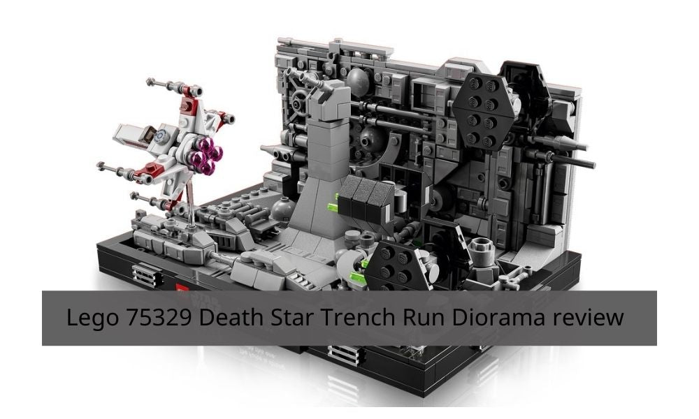 Wall Mount for LEGO Star Wars Diorama Collection Trench Run 75329 75339  75330