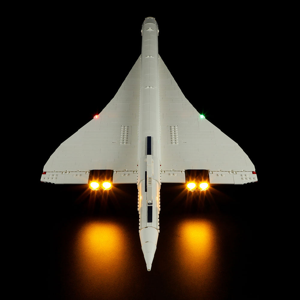 LEGO Concorde #10318 Light Kit – Light My Bricks USA