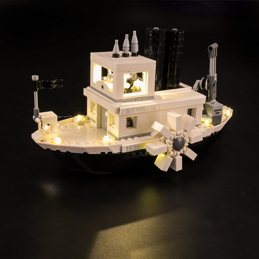 Lightailing Light Kit For Steamboat Willie 21317