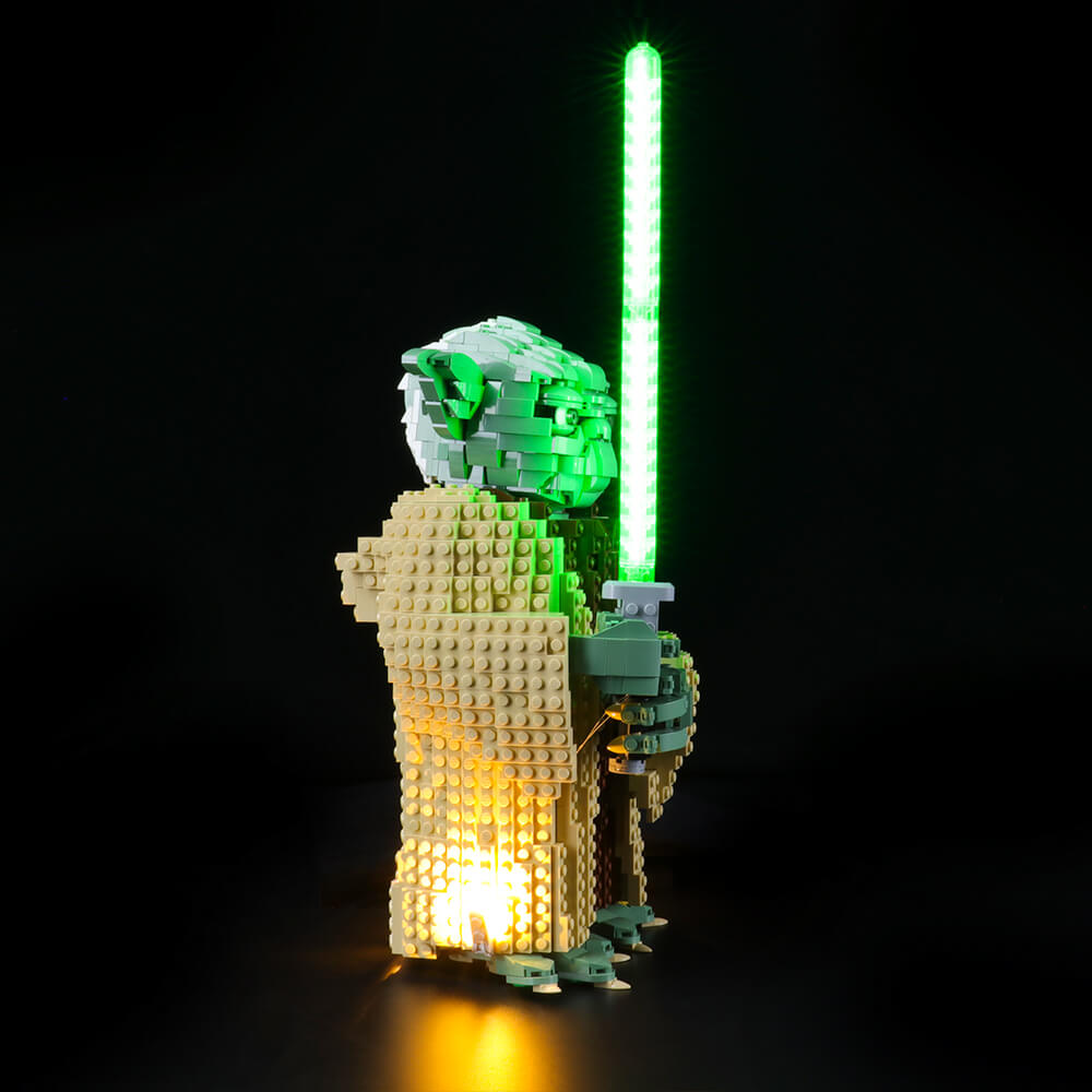 amerikansk dollar kranium inch Lights For Lego Star Wars Yoda 75255| Lego Set Light Kit – Lightailing