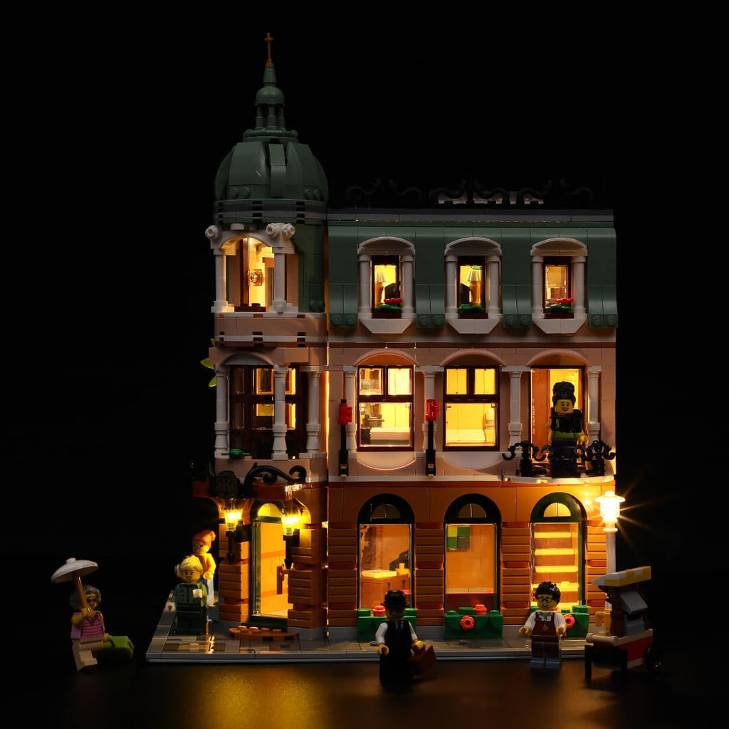 LIGHTAILING Led Lighting Kit for Legos 10297 Boutique Hotel Building Blocks  Model(Not Include the Building Model) 