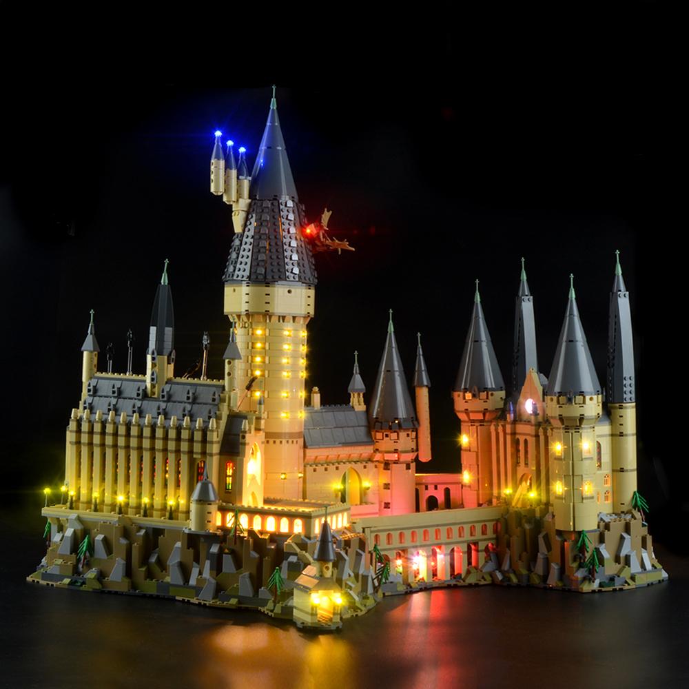 Yeacher Kit d'éclairage LED pour le château de Poudlard Harry Potter –  Compatible avec le modèle de blocs de construction Lego 71043 – Ensemble  Lego non inclus 