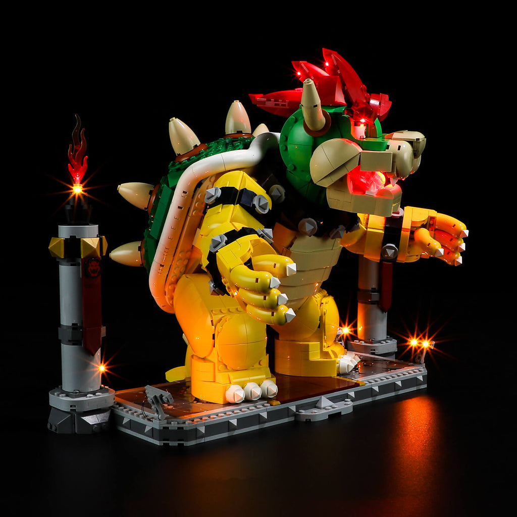 LEGO® The Mighty Bowser™ Display Case (71411)