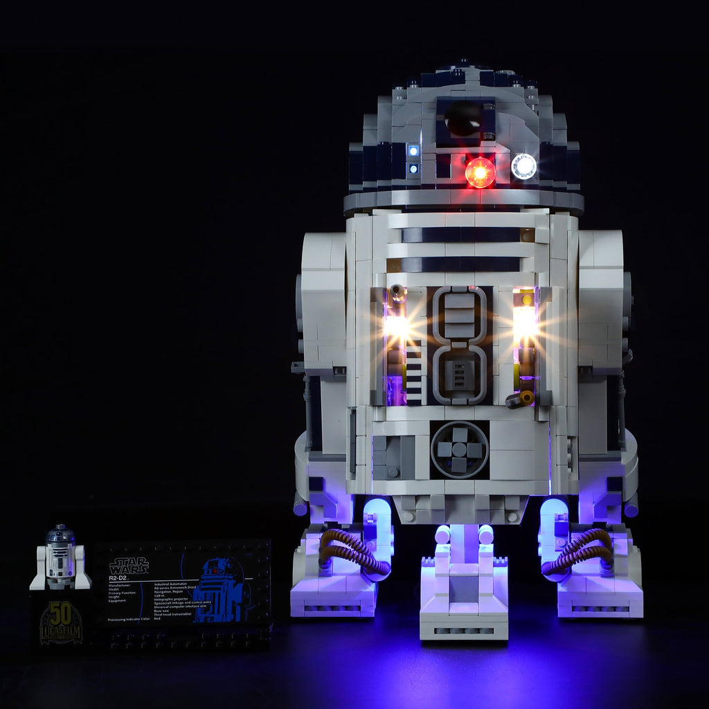 Light and Sound Kit for #75308 LEGO R2-D2 – Bricks & Minifigs Eugene