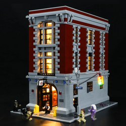 Never Before Thrilling Lighting Build: Firehouse Headquarters 75827 Set