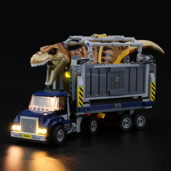 The Biggest Thrilling Action Pack Set Lego T. rex Transport 75933!