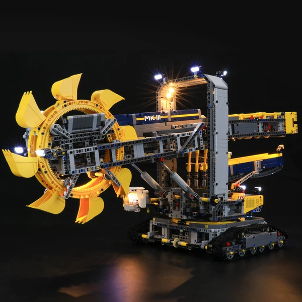 The Best Lighting Lego Technic Bucket Wheel Excavator 42055 Set