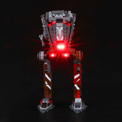 The Mandalorian Collectible: Lighting Lego AT-ST Raider from The Mandalorian 75254