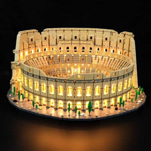Awesome Architecture Creativity with Lighting Lego Colosseum 10276 Set –  Lightailing