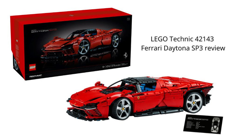 LEGO Technic Ferrari Daytona SP3 (42143) Officially Announced