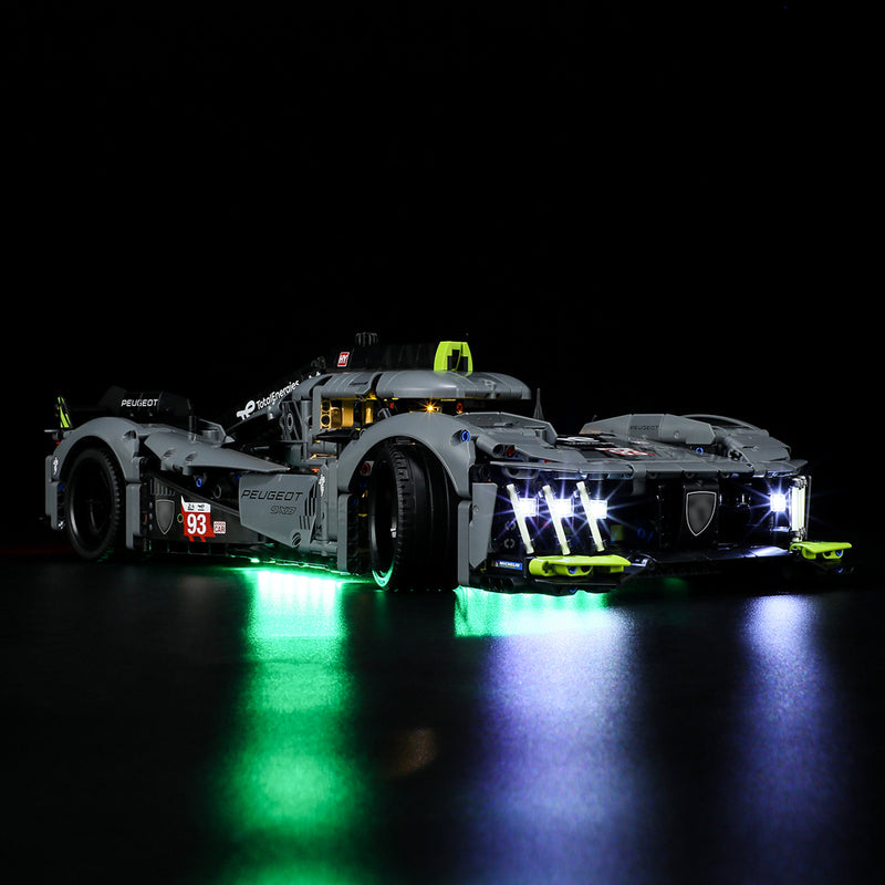 LIGHTAILING Kit d'éclairage LED pour Lego- 42156 Peugeot 9X8 24H