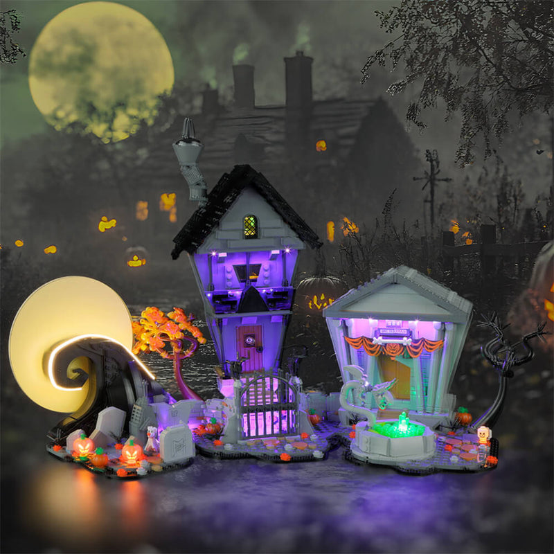 Briksmax 2.0 Light Kit For Disney Tim Burton's The Nightmare Before Christmas 21351-Briksmax