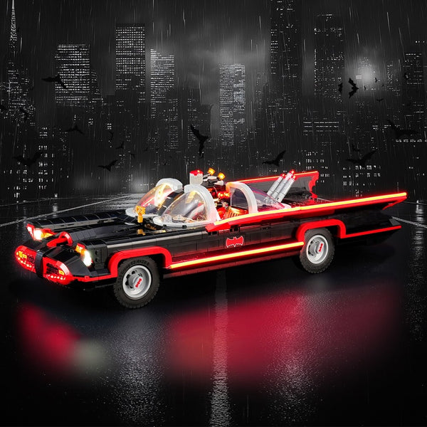 Briksmax 2.0 Light Kit For Batman: The Classic TV Series Batmobile 76328【Restock soon.Get notified】