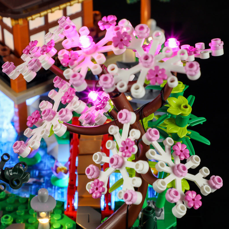 Kit lumière DEL pour LEGO 10315 jardin calme décoration de jardin zen  japonais
