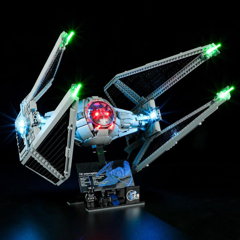 Briksmax 2.0 Light Kit For UCS TIE Interceptor 75382