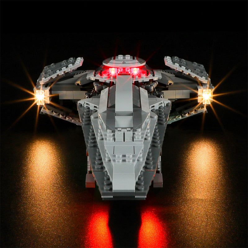 Light Kit For Darth Maul's Sith Infiltrator 75383-Briksmax