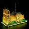 Briksmax 2.0 Light Kit For Notre-Dame de Paris 21061(Remote Version）