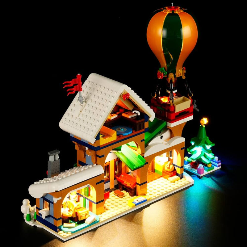 (Remote Version)Light Kit For Santa's Post Office 10339 -Lightailing