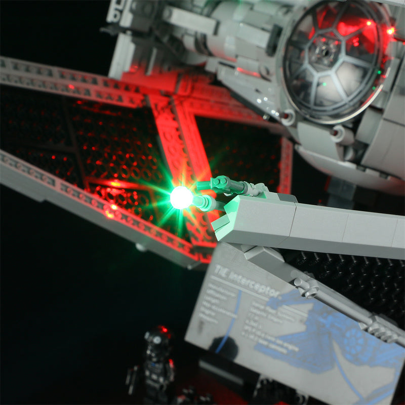 Light Kit For UCS TIE Interceptor 75382-Lightailing