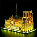 Briksmax 2.0 Light Kit For Notre-Dame de Paris 21061(Remote Version）