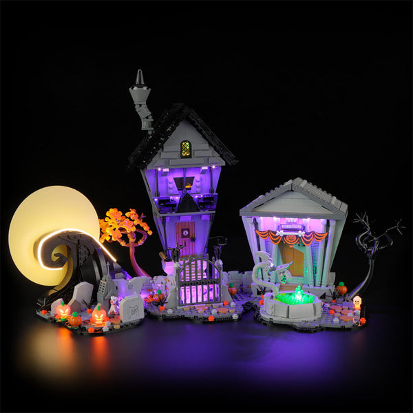 Briksmax 2.0 Light Kit For Disney Tim Burton's The Nightmare Before Christmas 21351-Briksmax