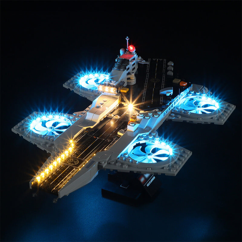 Briksmax 2.0 Light Kit For The Avengers Helicarrier 76295