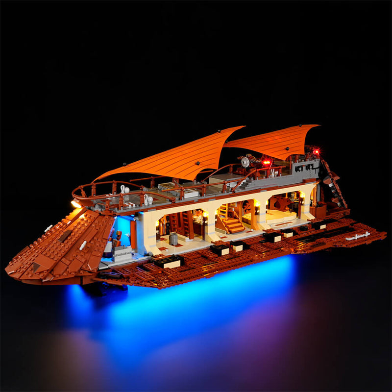 Briksmax 2.0 Light Kit For Jabba's Sail Barge 75397