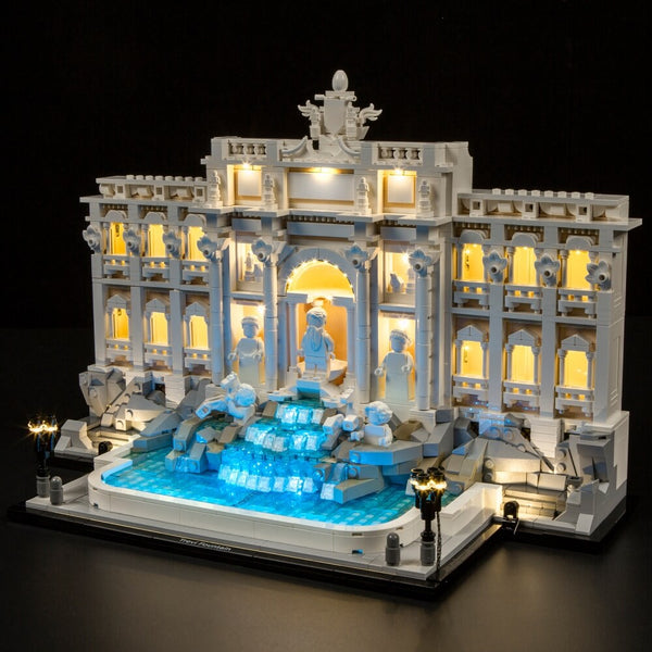 (Remote Version)Briksmax 2.0 Light Kit For Trevi Fountain #21062