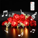 (Music Light)Briksmax 2.0 Light Kit For  Bouquet of Roses 10328