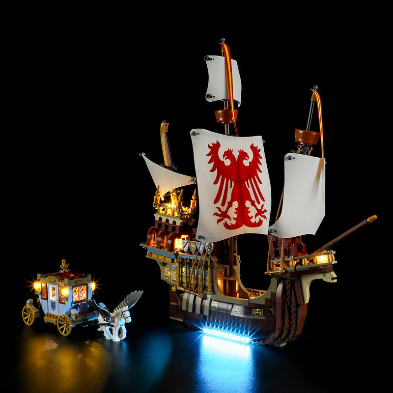 Light Kit For Triwizard Tournament: The Arrival /Durmstrang ship 76440-Lightailing