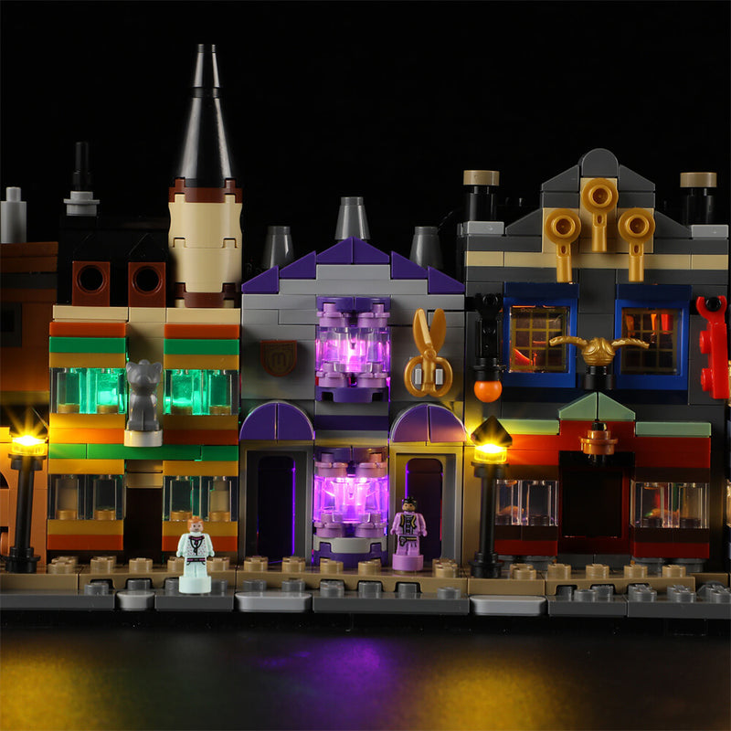 Briksmax 2.0 Light Kit For Diagon Alley™ Wizarding Shops 76444【Restock soon.Get notified】