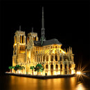 Light Kit For Notre-Dame de Paris 21061-Lightailing