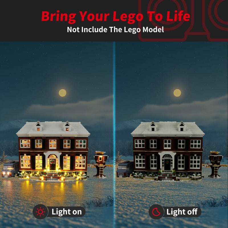 BriksMax 2.0 Light Kit For Home Alone 21330-BriksMax