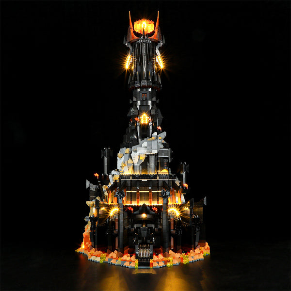 Light Kit For The Lord of the Rings: Barad-dur 10333-Briksmax
