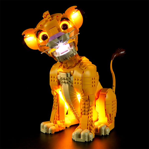 Light Kit For Young Simba the Lion King 43247-Briksmax【Almost Sold Out】