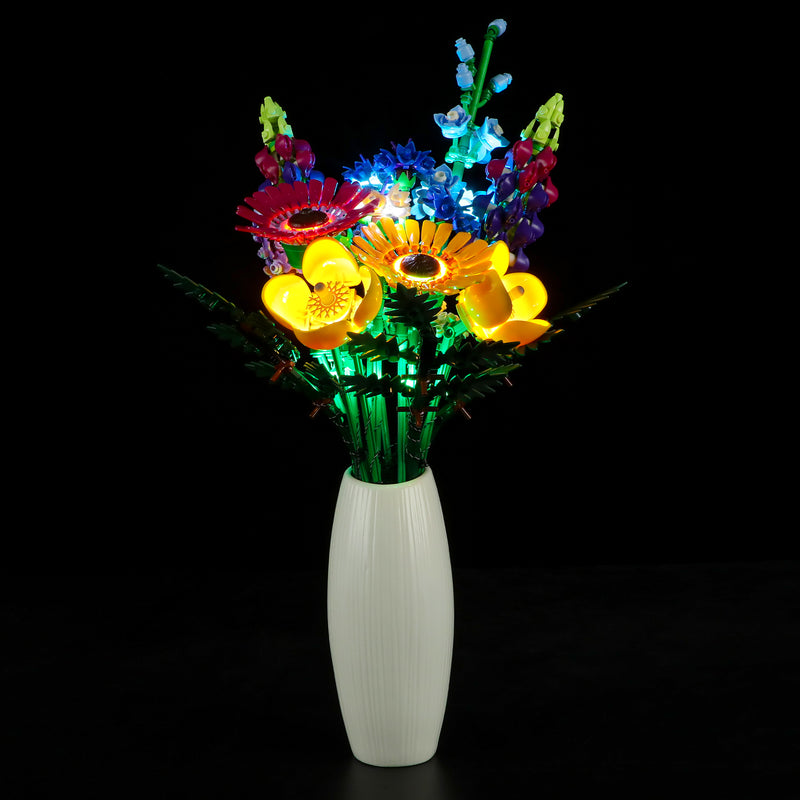 Light Kit For Wildflower Bouquet 10313-Briksmax