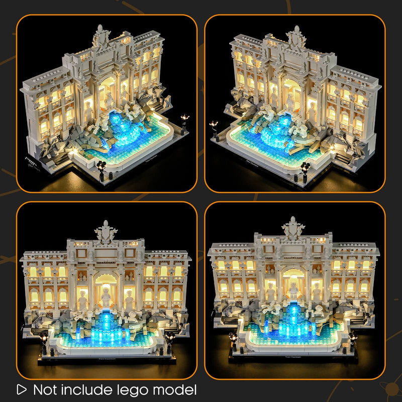 Light Kit For Trevi Fountain