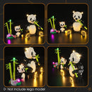 Light Kit For Wild Animals: Panda Family ＃31165—Lightailing