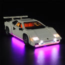 Light Kit For Lamborghini Countach 5000 Quattrovalvole 10337-Briksmax