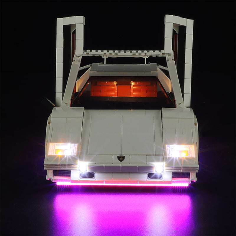 Light Kit For Lamborghini Countach 5000 Quattrovalvole 10337-Briksmax