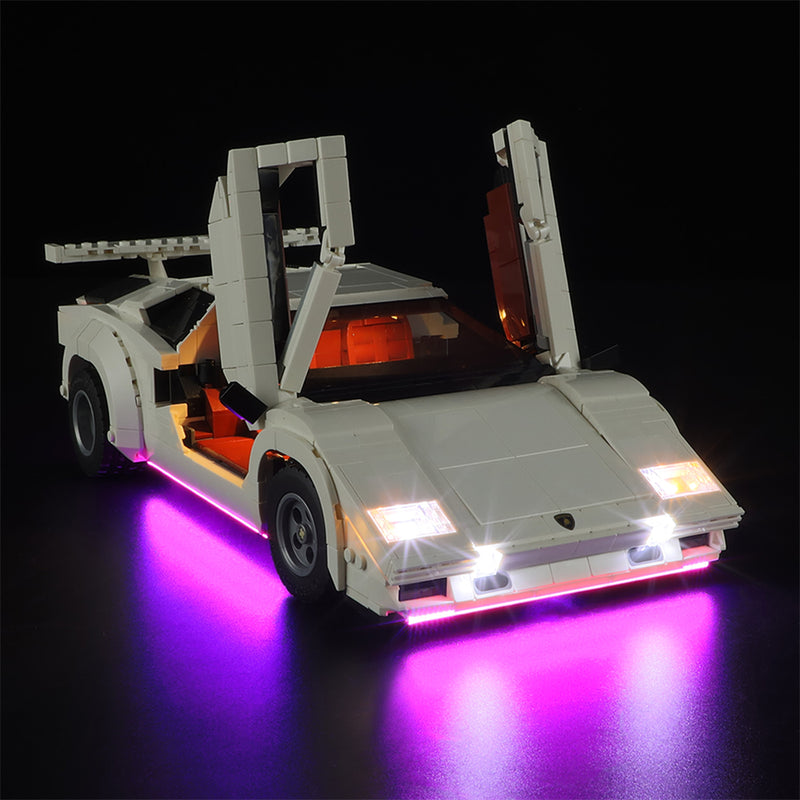 Light Kit For Lamborghini Countach 5000 Quattrovalvole 10337-Briksmax