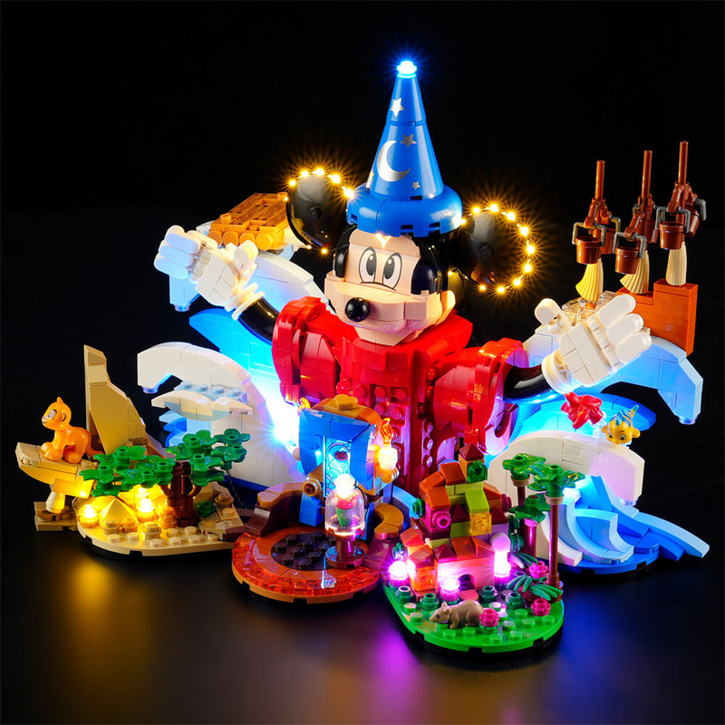 Light Kit For Magic of Disney 21352 -Lightailing