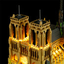 Briksmax 2.0 Light Kit For Notre-Dame de Paris 21061(Remote Version)