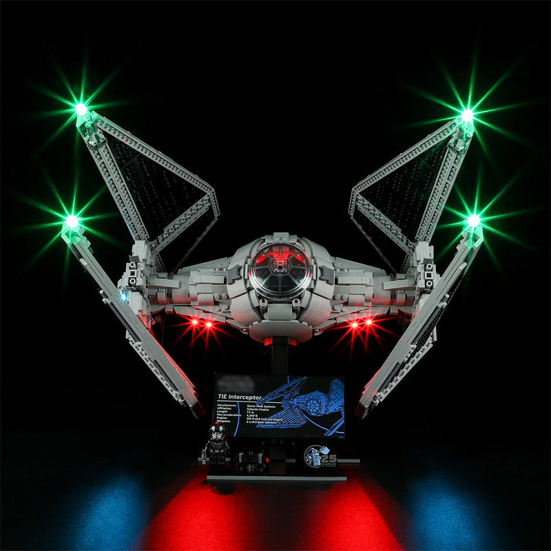 Light Kit For UCS TIE Interceptor 75382-Lightailing