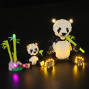 Light Kit For Wild Animals: Panda Family ＃31165—Lightailing