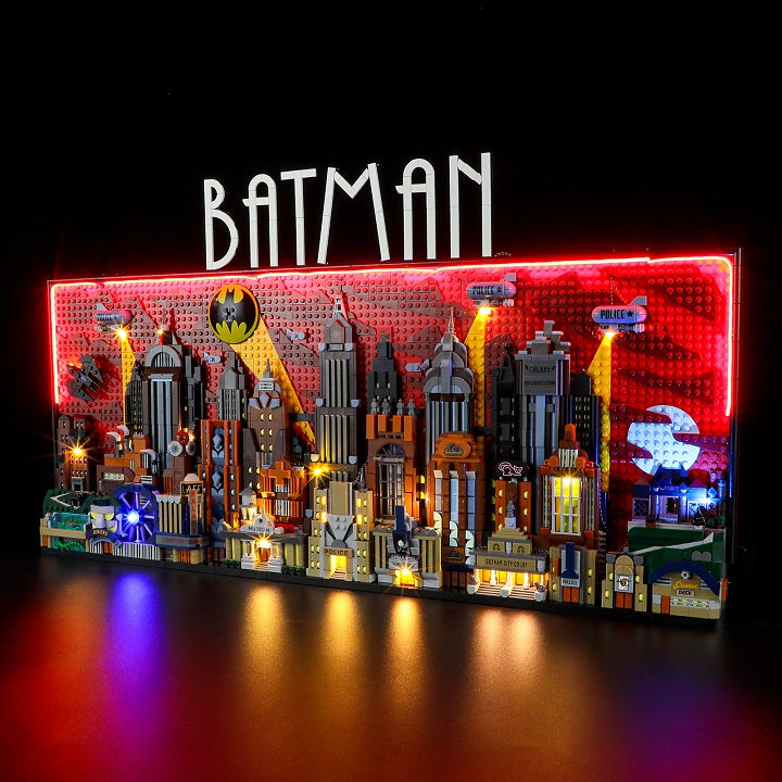 Light Kit For Batman: The Animated Series Gotham City 76271-Briksmax ...