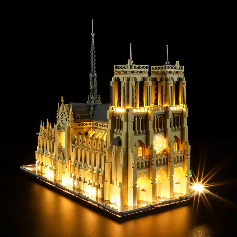 Light Kit For Notre-Dame de Paris 21061-Lightailing