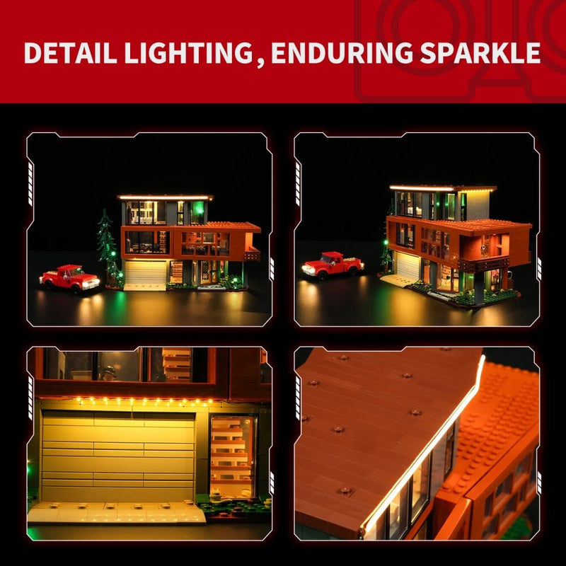 Briksmax 2.0 Light Kit For Twilight The Cullen House 21354