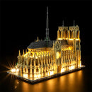 Light Kit For Notre-Dame de Paris 21061-Lightailing