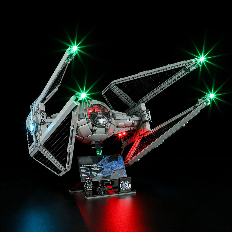 Light Kit For UCS TIE Interceptor 75382-Lightailing